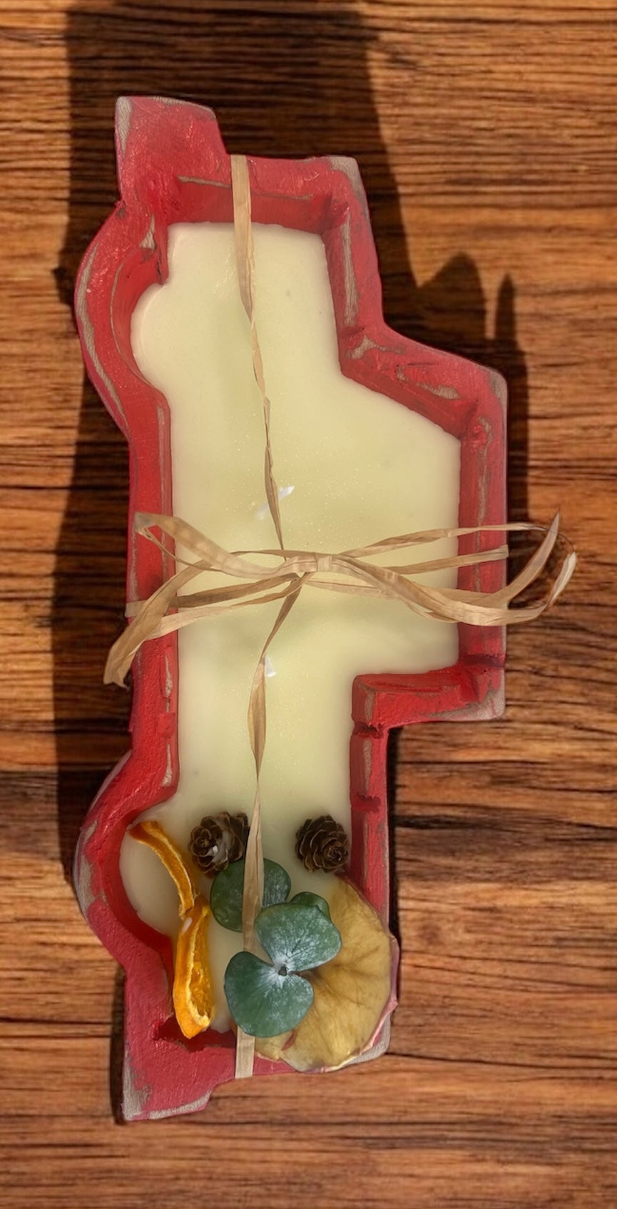 Wooden Truck Candle