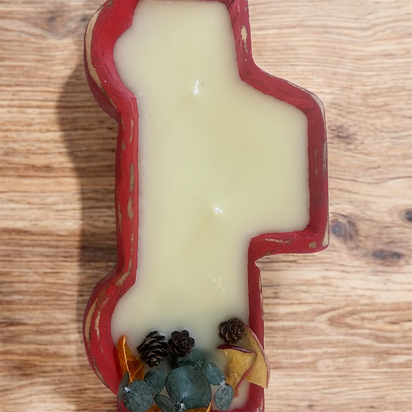 Wooden Truck Candle